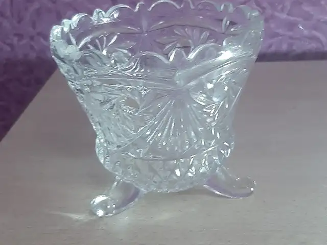 Конфетница хрустальная, Бустон (Чкаловск)