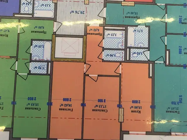 2-комн. квартира, 5 этаж, 65 м², Масчиди санги, Душанбе