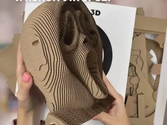 Картонный 3D Конструктор, Душанбе