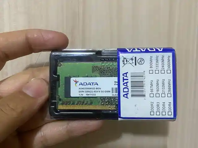 Оперативная память Adata DDR4 8Gb 2666Mhz, Душанбе