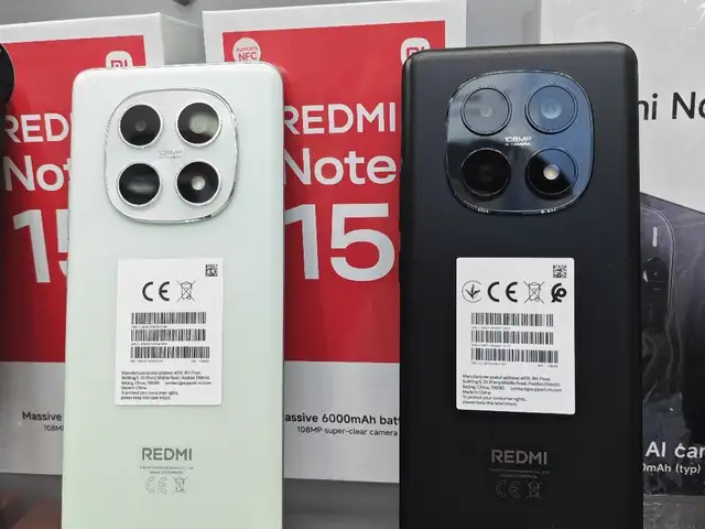 Xiaomi Redmi Note 15 8+4/256Gb 6000мач black, Душанбе