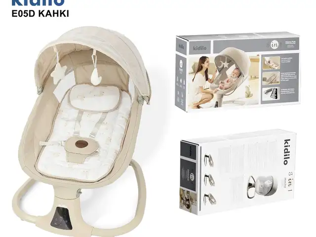 Шезлонг-качалка Kidilo 3 в 1, Душанбе