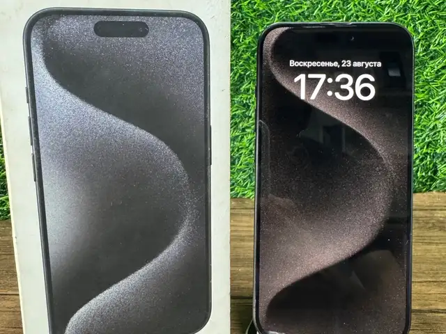 Apple iPhone 15 Pro, 128 gb, Black Titanium, Душанбе