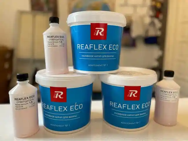 Материал для реставрации ванн REAFLEX ECO, Душанбе