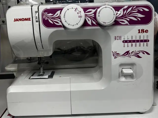Мошинаи дарздузи Janome 18E, Душанбе