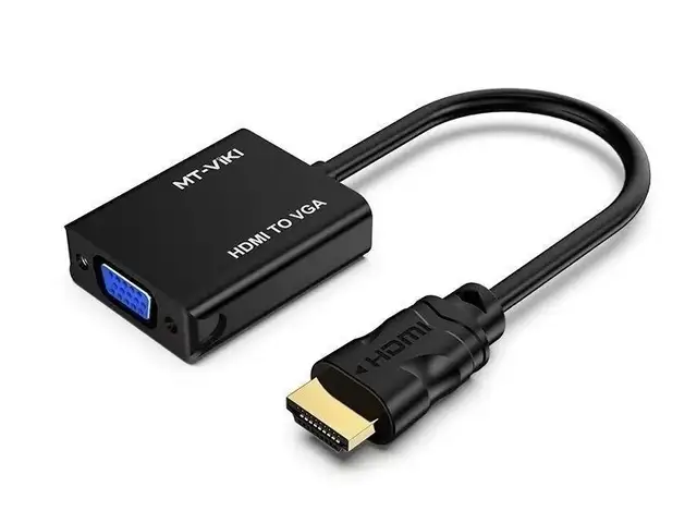 Переходник MT-Viki HDMI To VGA Full HD 1920x1080p 60Hz, Душанбе