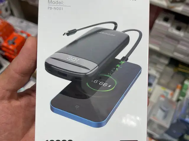 Портативный внешний аккумулятор REGRSI RE-PB-N001, 10.000 mAh, Душанбе