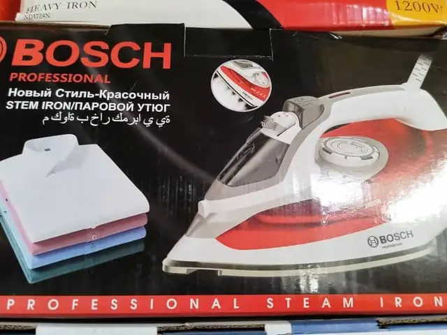 Утюг Bosch, Душанбе