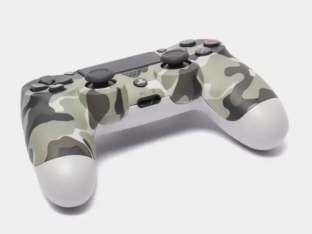 Геймпад джойстик Sony DualShock 4 для PS4 хаки и серый, Душанбе