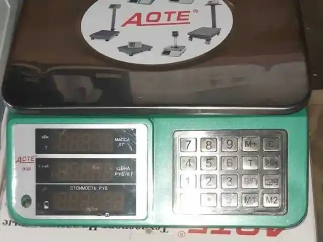 Весы AOTE-733, Душанбе