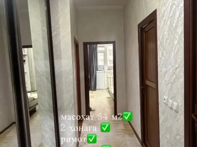2-комн. квартира, 4 этаж, 54 м², Фирдавси, Душанбе