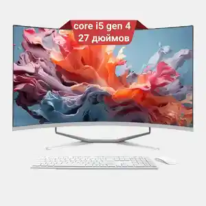 Моноблок с изогнутым HD-экраном 27-дюйм Core i5-4200 / SSD 512GB RAM 16GB, Душанбе