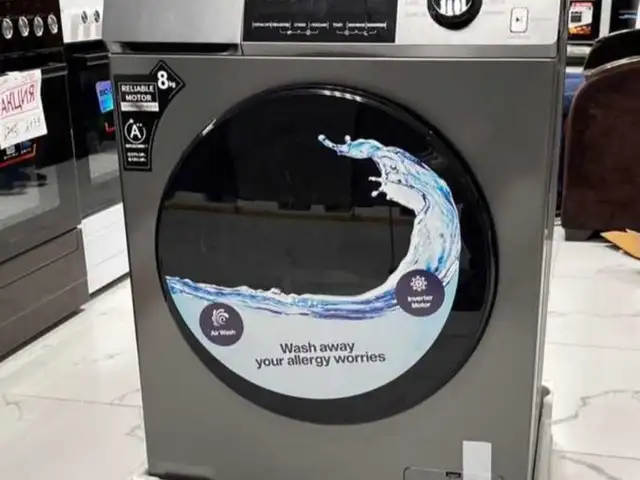 Стиральная машина Inverter 8-kg / 2025, Душанбе