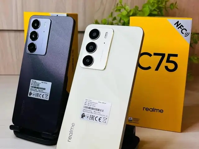 Realme C75 8/256Gb black, Душанбе