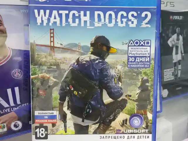Игра Watch Dogs 2 русская версия для Playstation 4 PlayStation 5, Душанбе