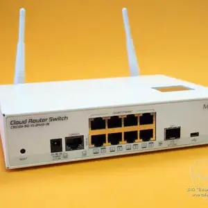 Коммутатор MikroTik CRS109-8G-1S-2HnD-IN, Душанбе