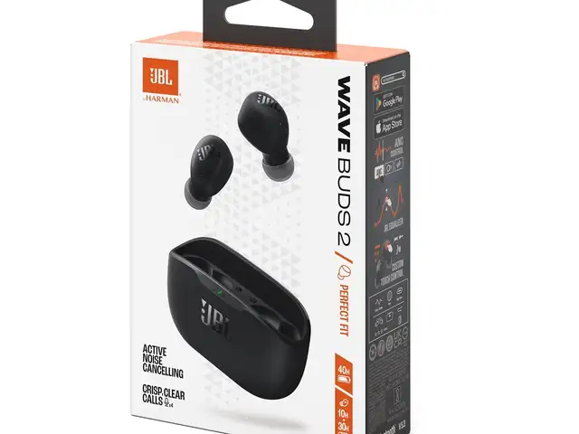 Беспроводные наушники JBL Wave Buds 2, черный, Душанбе