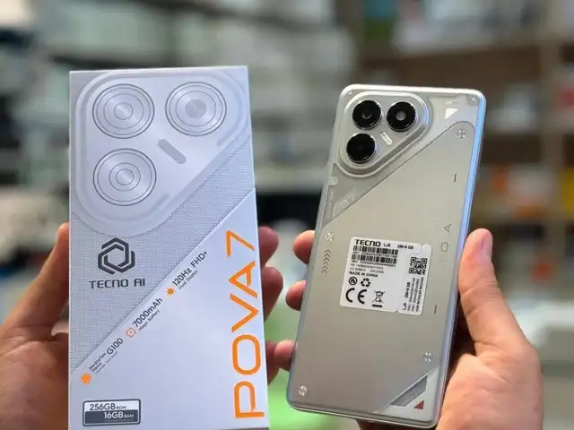 Tecno Pova 8 5G 16/128Gb Gold 8000мач, Душанбе