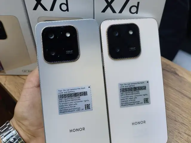 Honor X7d 6/128Gb black 6500мач, Душанбе