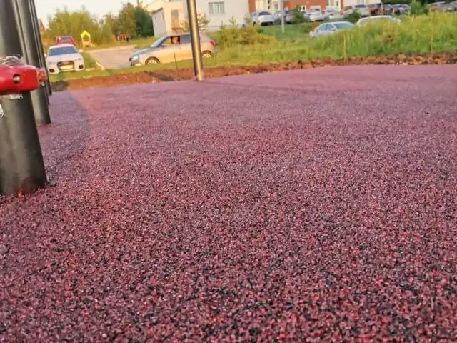 Резиновое покрытие для плошадок, Худжанд