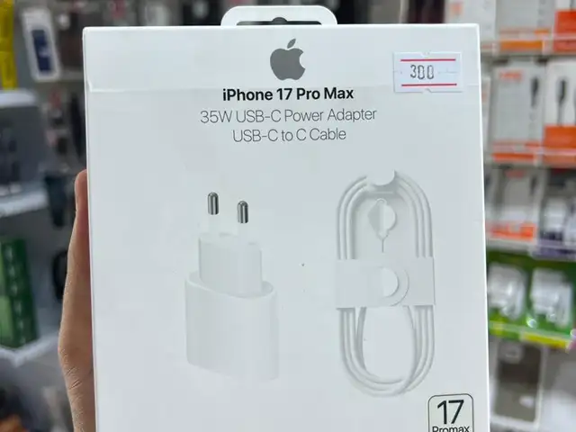 Быстрое зарядное устройство PD 35 Вт, адаптер питания USB-C 35 Вт с кабелем C, Душанбе