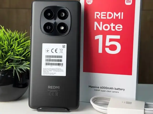 Xiaomi Redmi Note 15 8/256GB 6000МАЧ, Душанбе