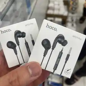 Наушники Hoco M101 Pro с микрофоном белые, Душанбе