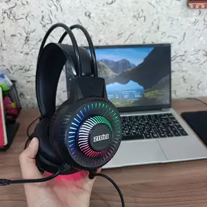 Игровой Наушник ZIDLI ZH215 Gaming LED RGB USB, Истаравшан