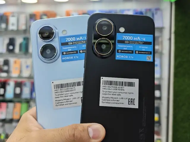 Honor X7e 6+6/128Gb 7000мач, Душанбе