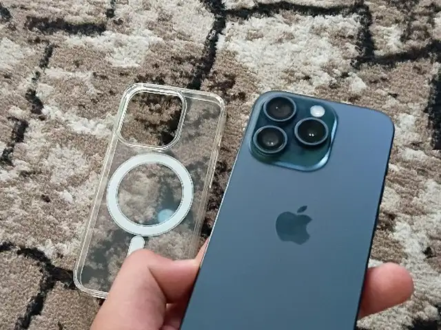 Apple iPhone 15 Pro, 128 gb, Blue Titanium, Душанбе