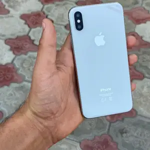 Apple iPhone X, 64 gb, Silver, Душанбе