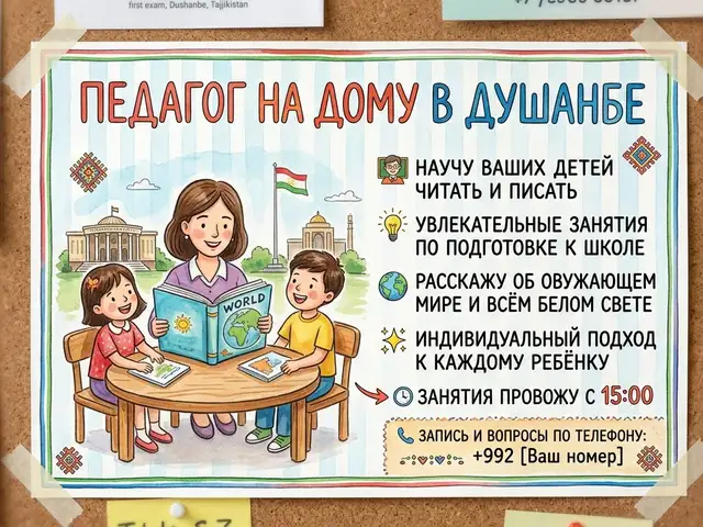 Педагог на дому, Душанбе