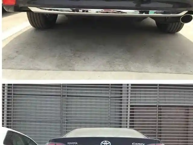 Хром на задний бампер от Toyota Camry 5, Душанбе