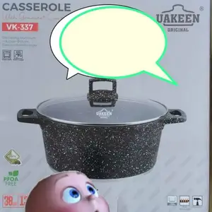 Кастрюля Uakeen VK-337 38cm 13.1L, Душанбе