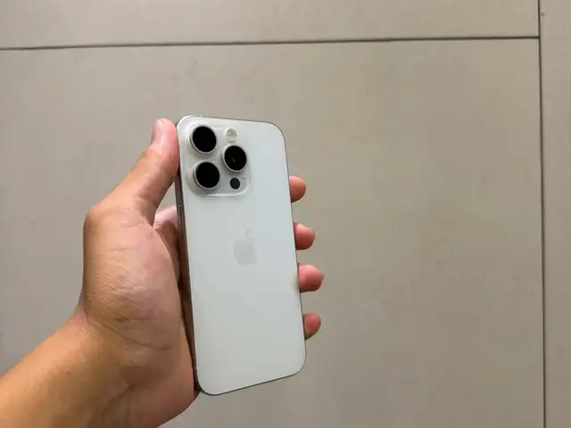 Apple iPhone 15 Pro, 128 gb, White Titanium, Худжанд