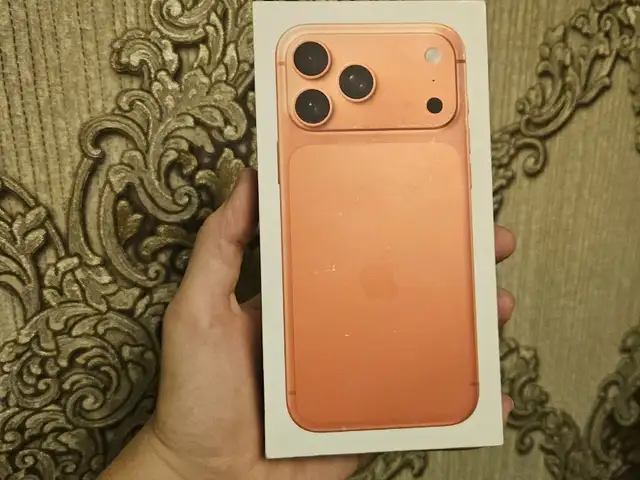 Apple iPhone 17 Pro Max, 256 gb, Cosmic Orange, Хуҷанд