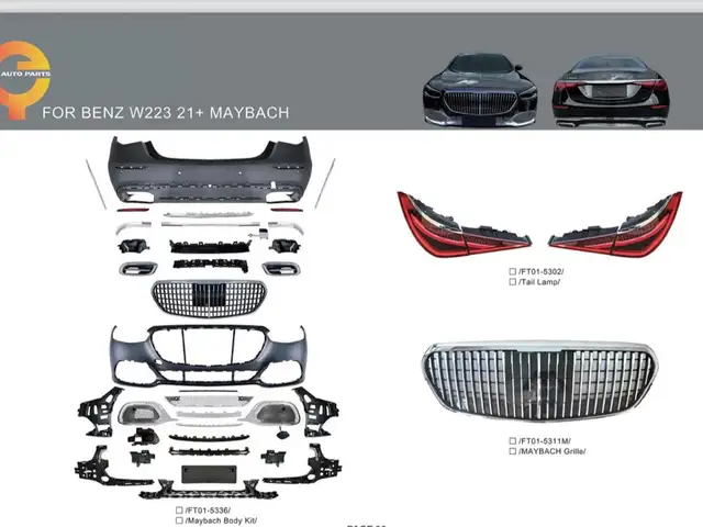 Кузовной комплект для Mercedes-Benz S-class w223 Maybach, Душанбе