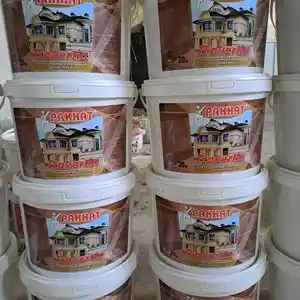 Структурная декоративная штукатурка, Душанбе