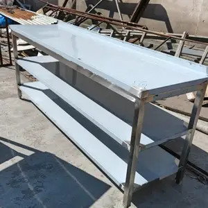 Стол из нержавейки 2,30х60х90, Душанбе