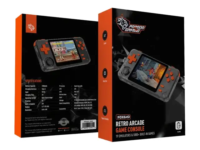 Игровая консоль Porodo Gaming 3 5 IPS Full Lamination Screen Handheld Retro Gam, Душанбе