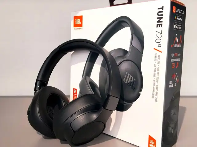 Беспроводные наушники JBL Tune 720BT Black, Душанбе