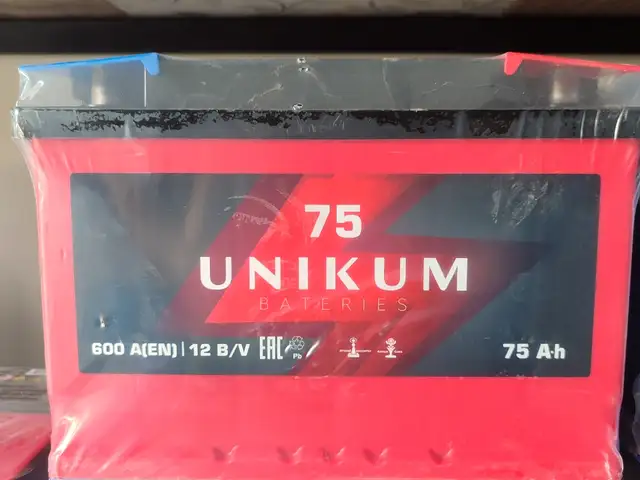 Аккумулятор Unikum 75 a.h, Душанбе
