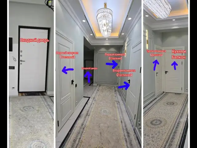 3-комн. квартира, 5 этаж, 98м², сомони, Душанбе