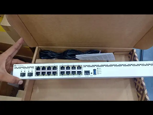 Роутер MikroTik CCR2004-16G-2S+, Хуҷанд