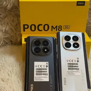 Xiaomi Poco M8 pro 5G 8/256Gb black 6000Мач, Душанбе