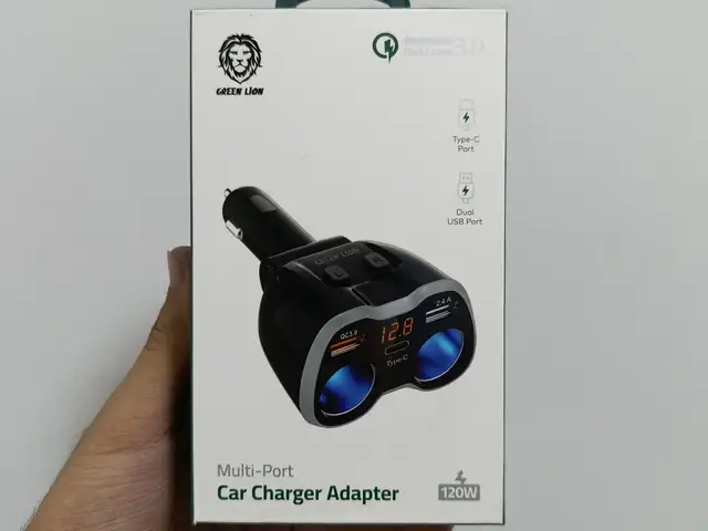 Переходник Адаптер для зарядки в автомобиле Green Lion Multi-Port Car Charger Ad, Душанбе