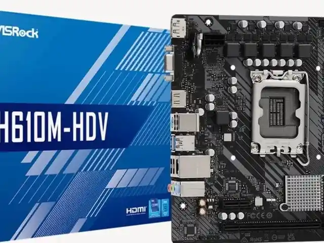 Материнская плата Asrock H610M-HDV, Душанбе