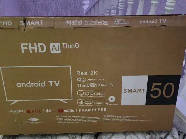 Телевизор Аndroid tv 43, Худжанд