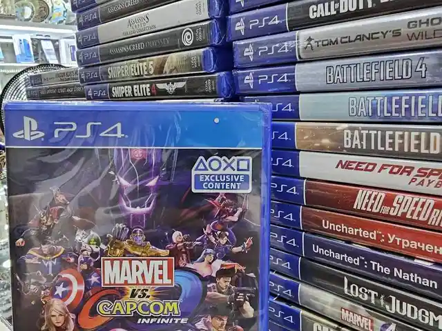 Игра Marvel vs Capcom playstation 4, Душанбе