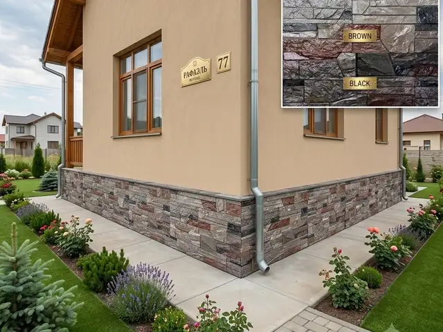 Искусственный камень Даламит М02, Душанбе